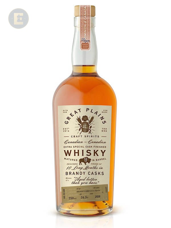 Great Plains 18 Yo Brandy Finished Whisk 750 Ml