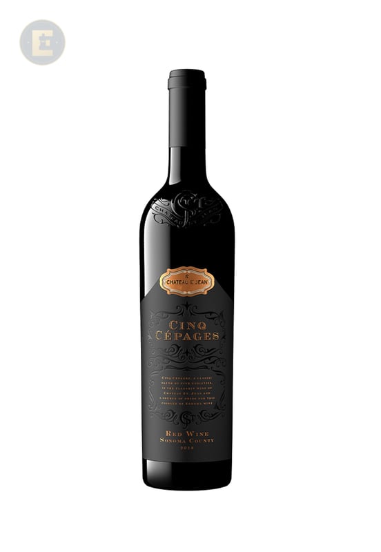 Chateau St Jean Sonoma Cinq Cepages 750 Ml