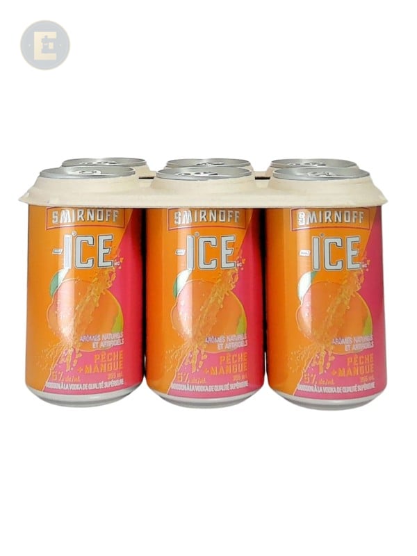 Smirnoff Ice Peach & Mango 6 X 355 Ml