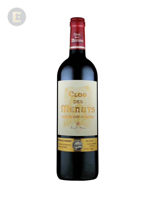 Chateau Clos Des Menuts - St. Emilion Cg 750 Ml