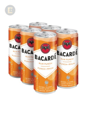 BACARDI RUM PUNCH - 6 PACK              