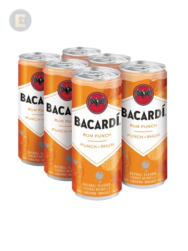 Bacardi Rum Punch - 6 Pack 6 X 355 Ml