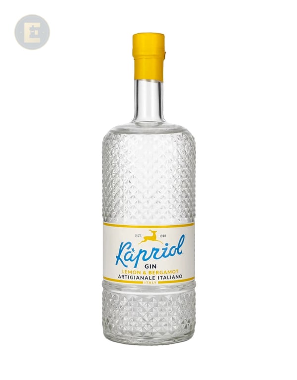 Kapriol Lemon and Bergamot Gin 700 Ml