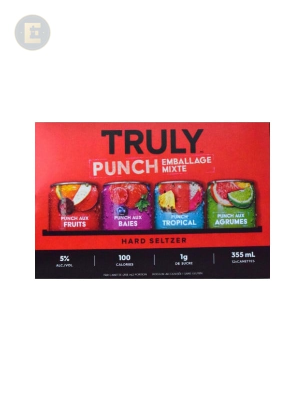 TRULY PUNCH 12PK CANS - DOMESTIC