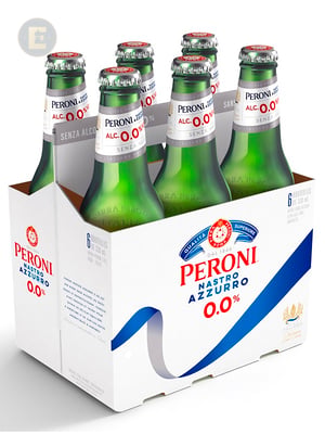 PERONI 0.0% 6 X 330ML BTLS              