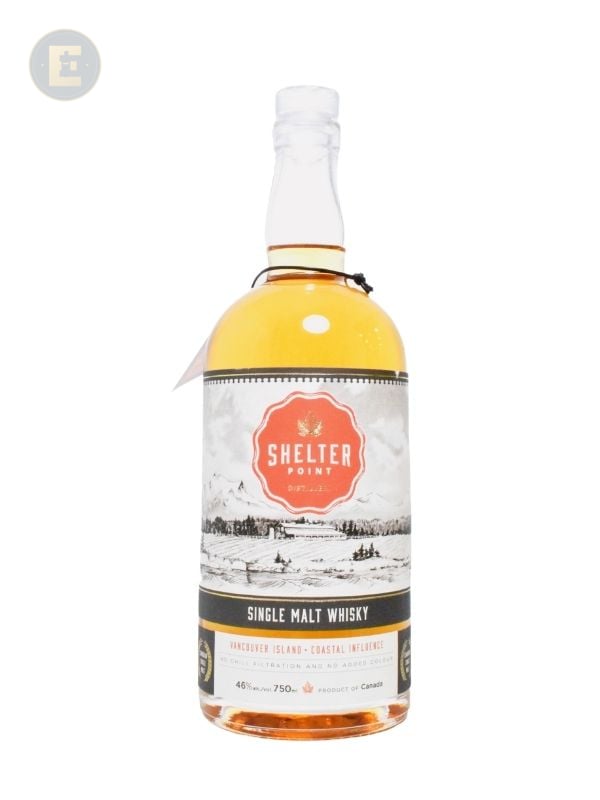 Shelter Point Single Malt Whisky 750 Ml