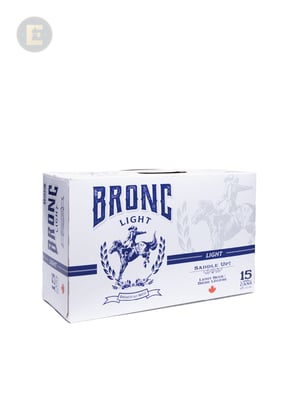 BRONC LIGHT BEER 15X355ML CAN CLS