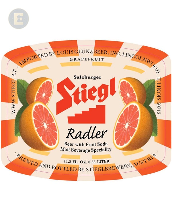 Stiegl Grapefruit Radler 20L Keg(Ib) 20000 Ml