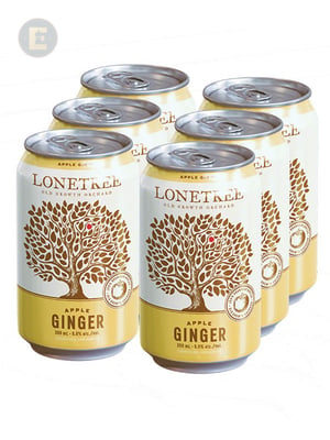 LONETREE GINGER APPLE DRY CIDER.        