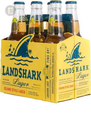 LANDSHARK PREMIUM LAGER BOTTLES         