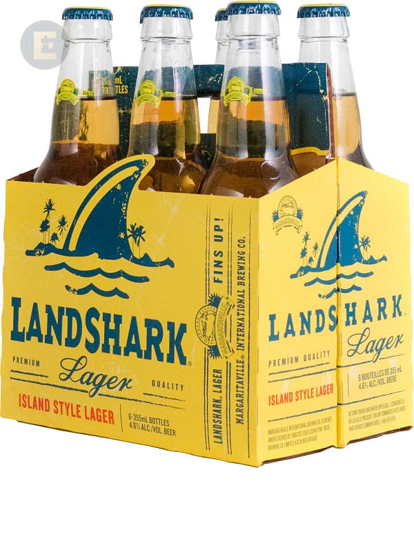 Landshark Premium Lager Bottles 6 X 355 Ml