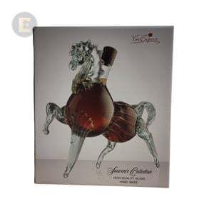 DIVIN 'AROMA'-HORSE GLASS FIGURINE      