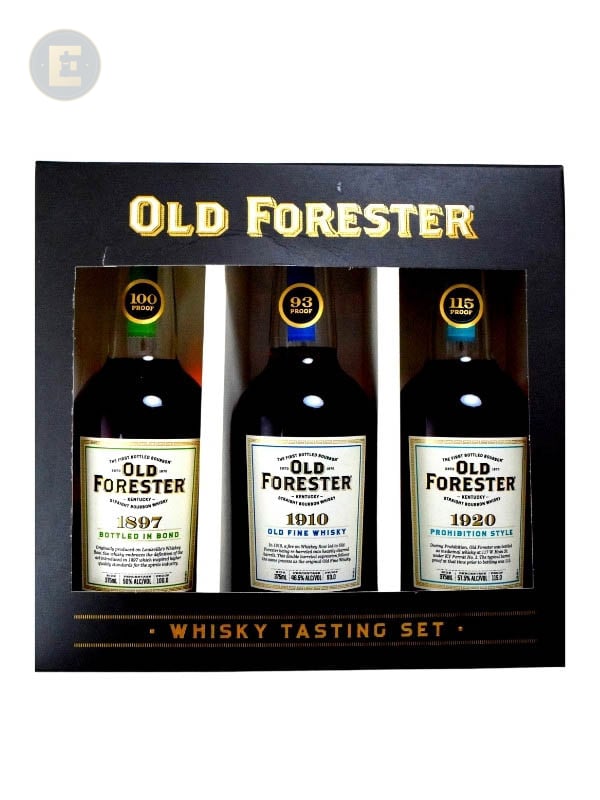 Old Forester Whiskey Row Gift Pack 3 X 375 Ml