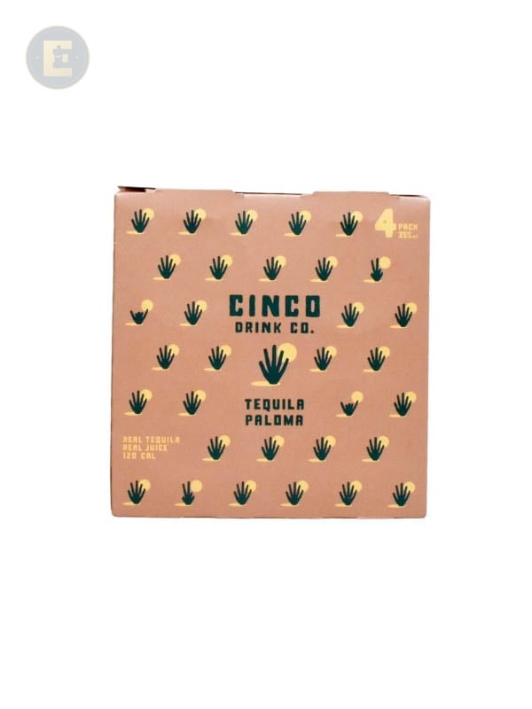 Cinco Drink Co. - Tequila Paloma 4 X 355 Ml