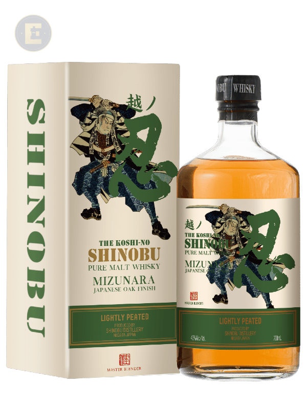 Shinobu Peated Pure Malt Whisky 700 Ml