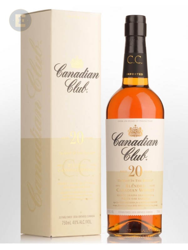 Canadian Club 20 Yr Old 750 Ml