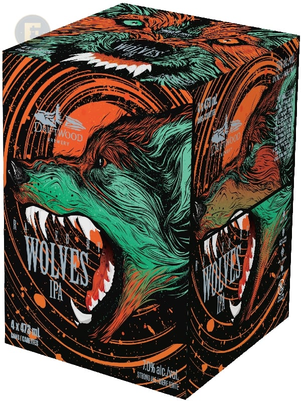 Driftwood - Raised by Wolves Ipa 4Pk 4 X 473 Ml