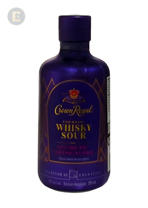 Crown Royal Black Cherry Whisky Sour 375 Ml