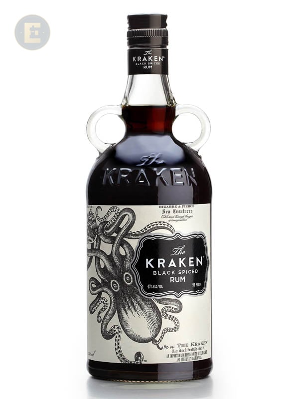 The Kraken Black Spiced Rum 750 Ml
