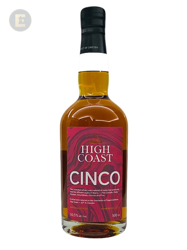 High Coast Cinco Sherry Cask 500 Ml