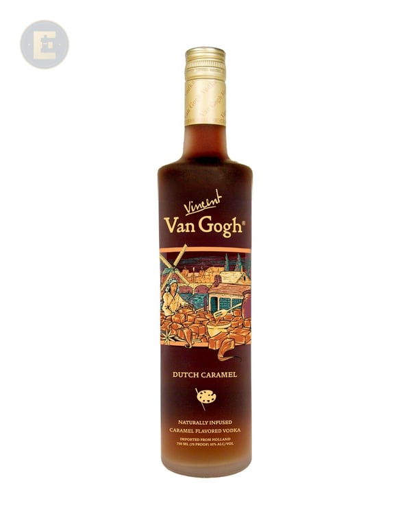 Vincent Van Gogh Dutch Caramel Vodka 750 Ml