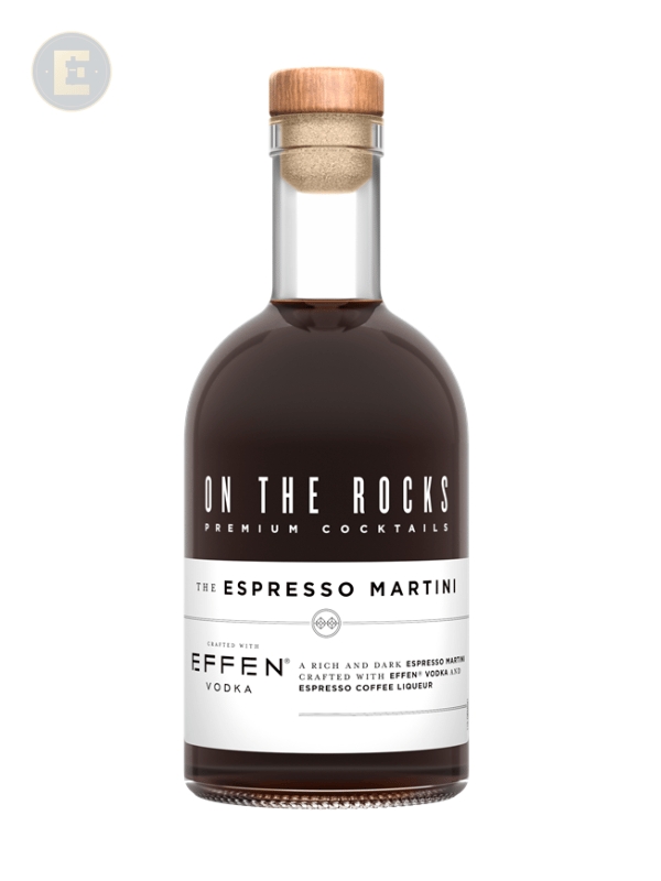 On the Rocks Effen Espresso Martini 375 Ml