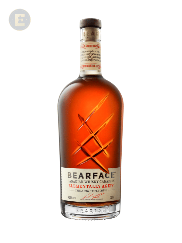 Bearface Triple Oak Canadian Whisky 750 Ml