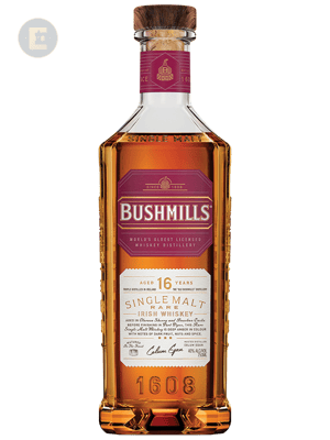BUSHMILLS SINGLE MALT WHISKEY - 16 YR   