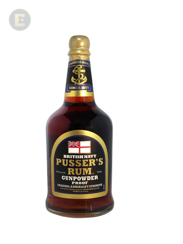 Pusser's Gunpowder Rum 750 Ml