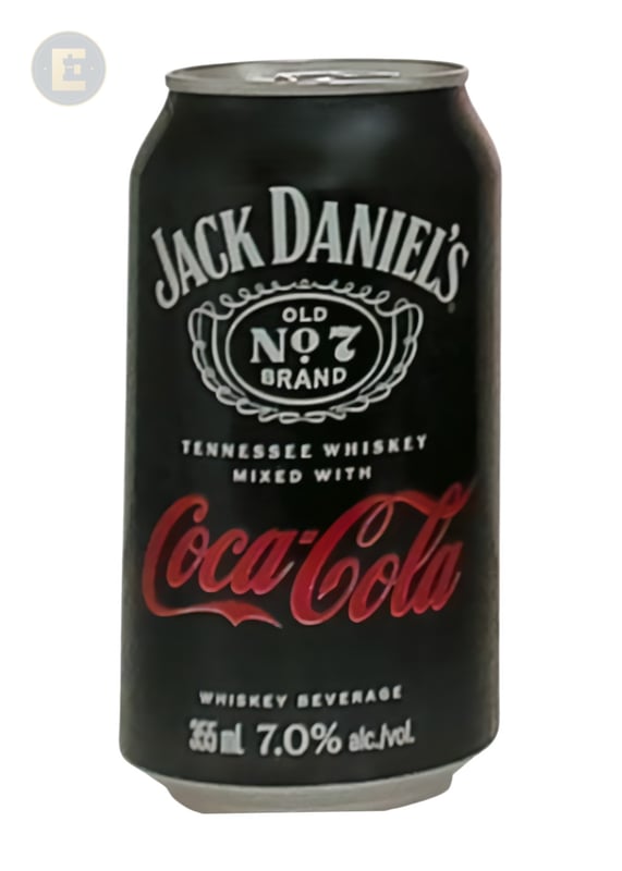 Jack Daniel's & Coca-Cola 4Pk 4 X 355 Ml