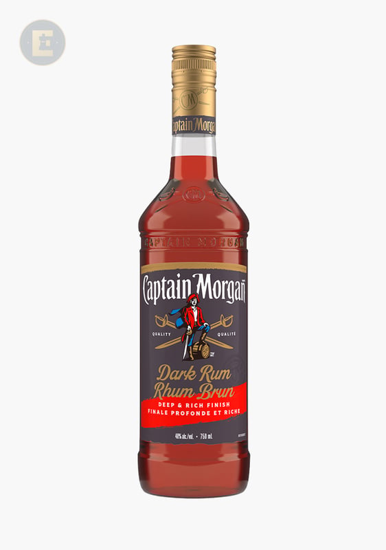 Captain Morgan Dark Rum 750 Ml