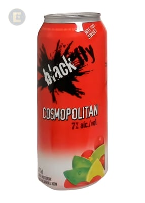 BLACK FLY VODKA COSMOPOLITAN TALL CAN