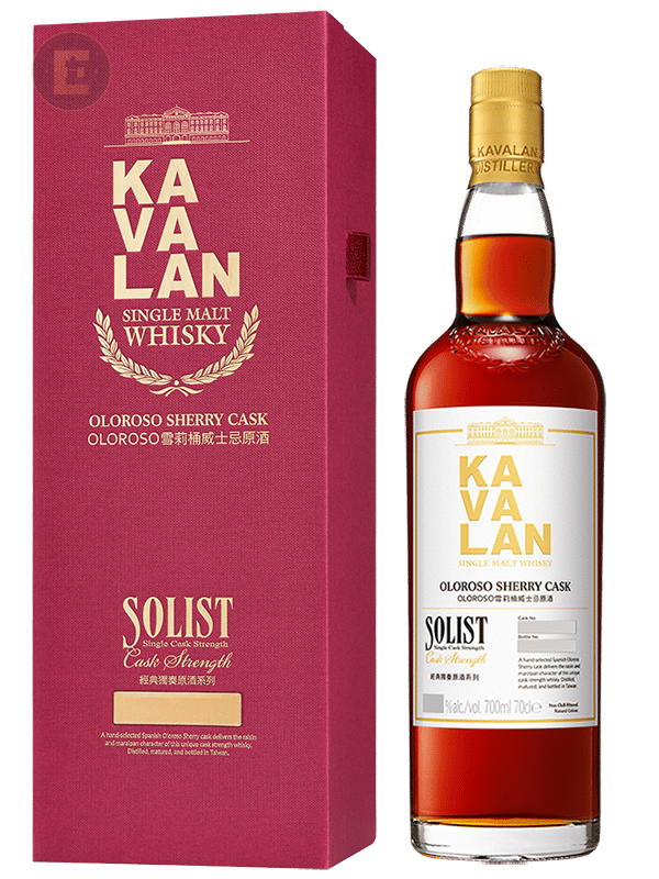 Kavalan Solist Oloroso Sherry Cask 700 Ml