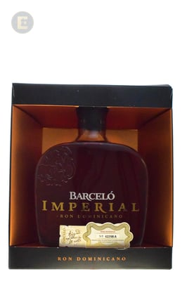 RON BARCELO IMPERIAL AMBER RUM          