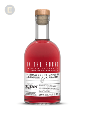 ON THE ROCKS CRUZAN STRAWBERRY DAIQUIRI 