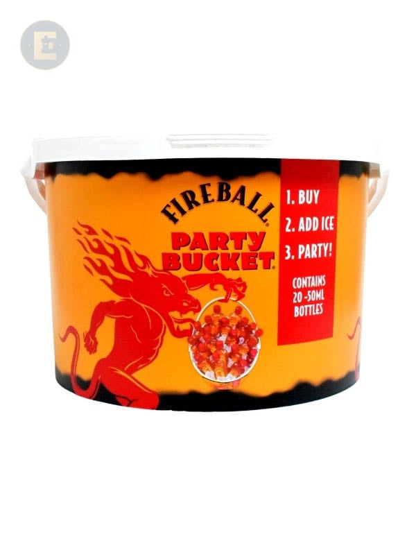 Fireball Party Bucket 20 X 50 Ml