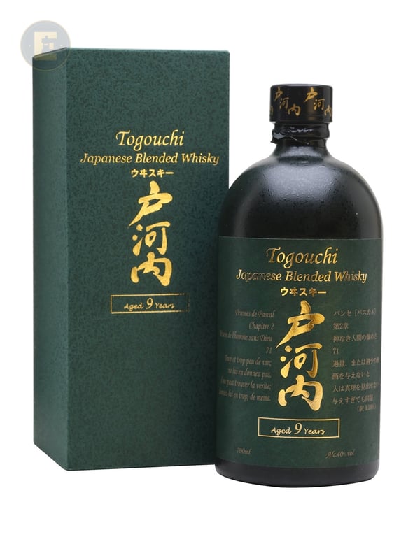 Togouchi Japanese Blended Whiskey 9 Year 700 Ml