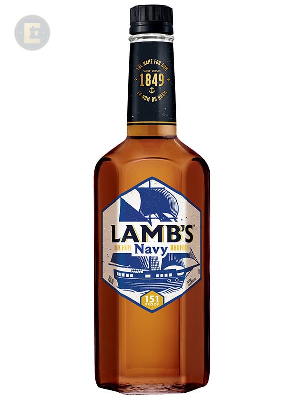 Lamb's Navy 151 Over Proof 750 Ml
