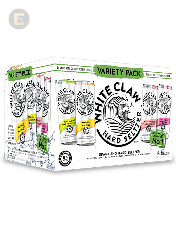 White Claw Variety 12 Pack 12 X 355 Ml