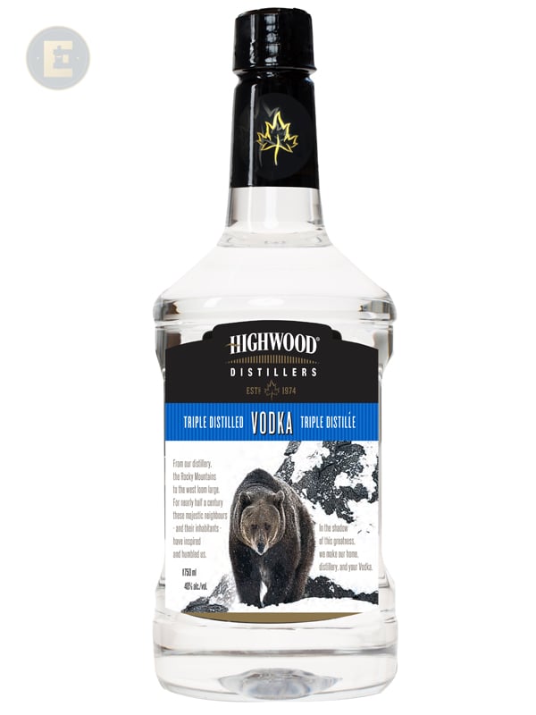 Highwood Premium Vodka 1750 Ml