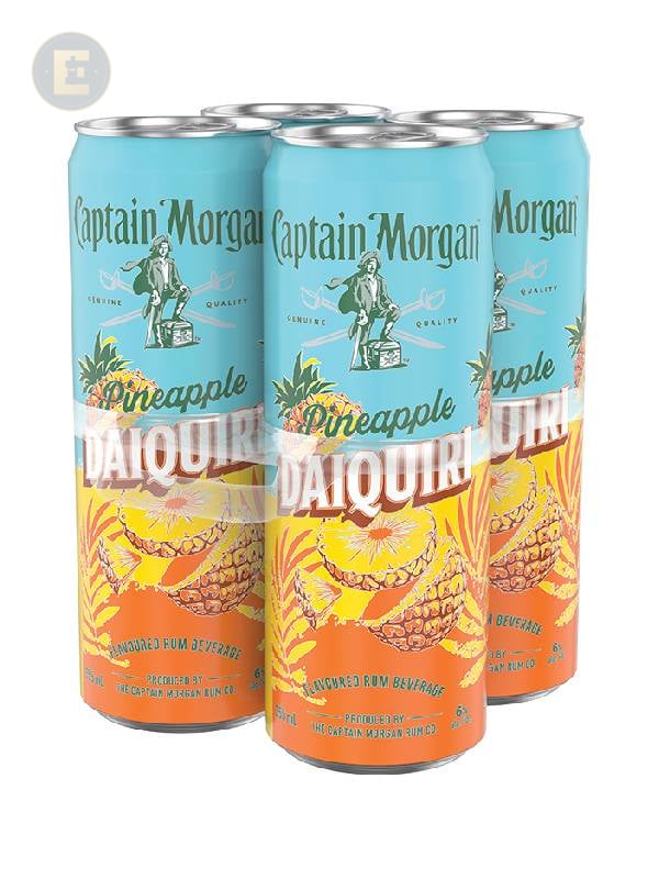 Captain Morgan Pineapple Daiquiri 4 X 355 Ml