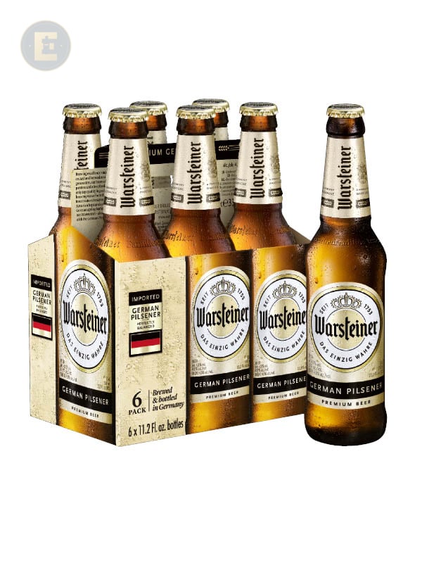 Warsteiner Pilsner (Bottles) 6 X 330 Ml