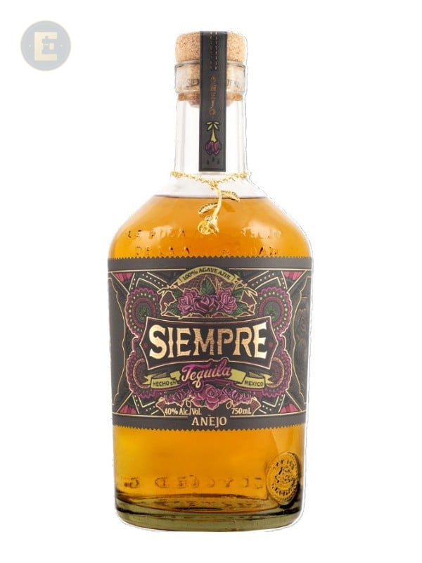Siempre Tequila Anejo 750 Ml