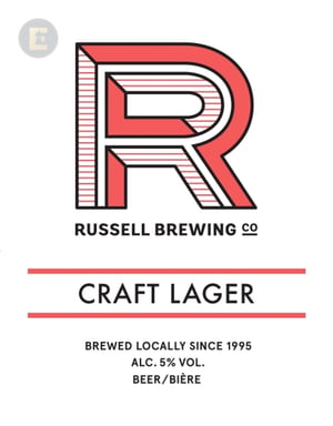 RUSSELL CRAFT LAGER                     