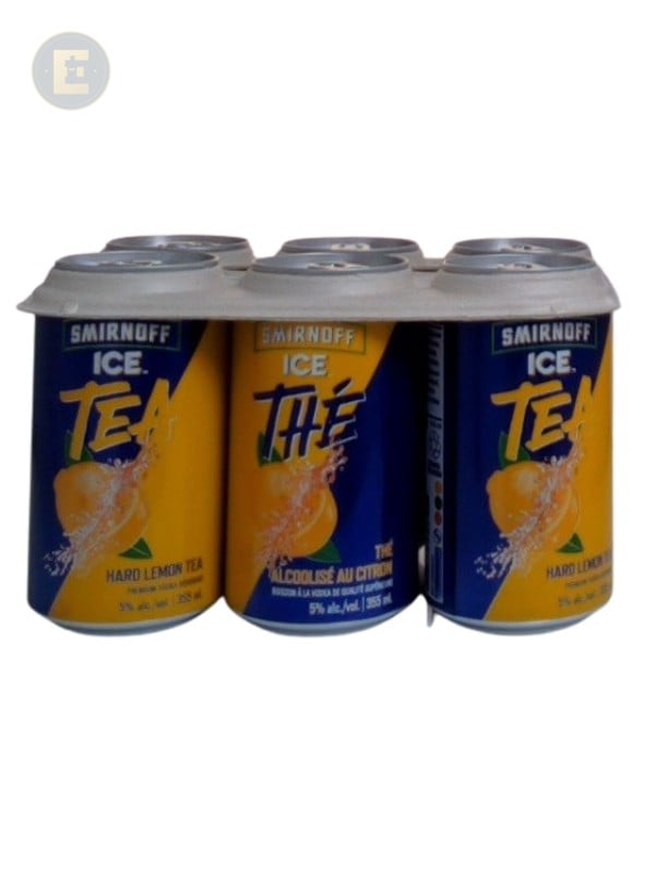 SMIRNOFF ICE LEMON TEA 6X355ML