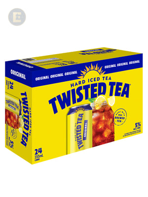 TWISTED TEA ORIGINAL HARD ICED TEA 24PKC