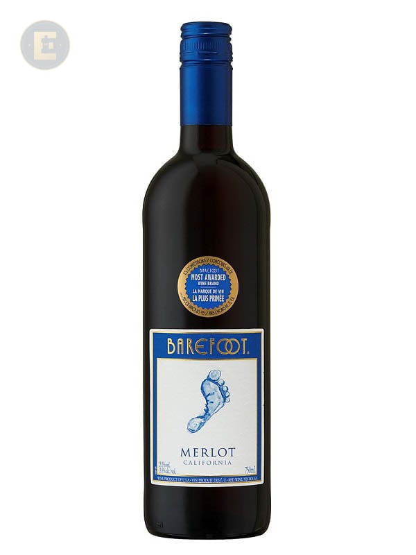 Barefoot Merlot 750 Ml