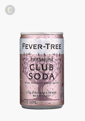 FEVER TREE SODA WATER3X8X150ML CANS     