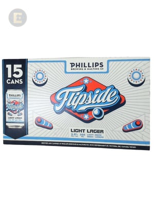 PHILLIPS TILT LIGHT LAGER 15PK CAN      