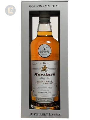 G&M DISTILLERY LABEL MORTLACH 15 YO     